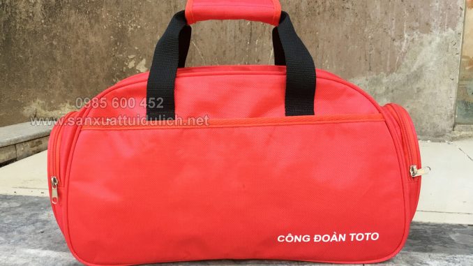 Sản xuất túi du lịch quà tặng công đoàn Toto Sản xuất túi du lịch quà tặng công đoàn Toto