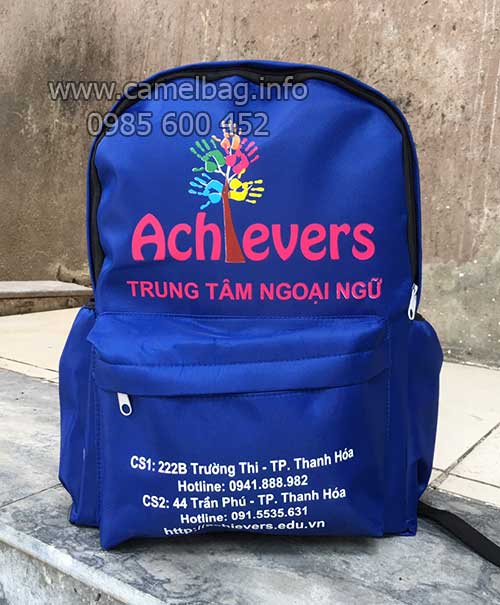 Sản xuất balo anh ngữ Achievers