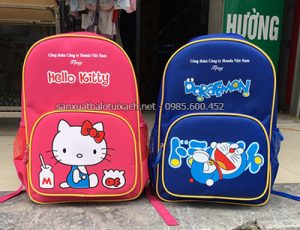 Sản xuất balo quà tặng mầm non Honda