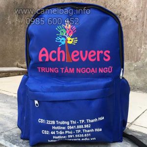 Sản xuất balo anh ngữ Achievers