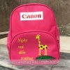 Sản xuất balo quà tặng Canon